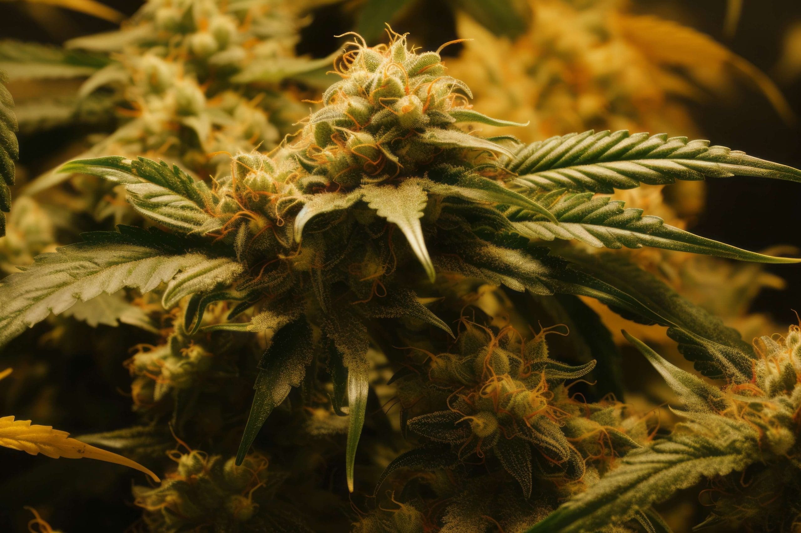 Cannabis Bud Plant