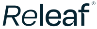 Releaf Logo Wordmark Dark